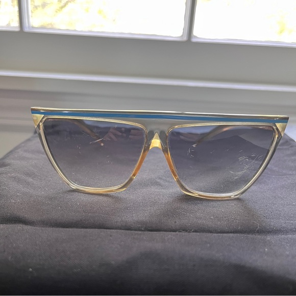 Vintage 80s Wild Fun Laura Biagiotti Sunglasses for Retro Glam - Picture 2 of 10